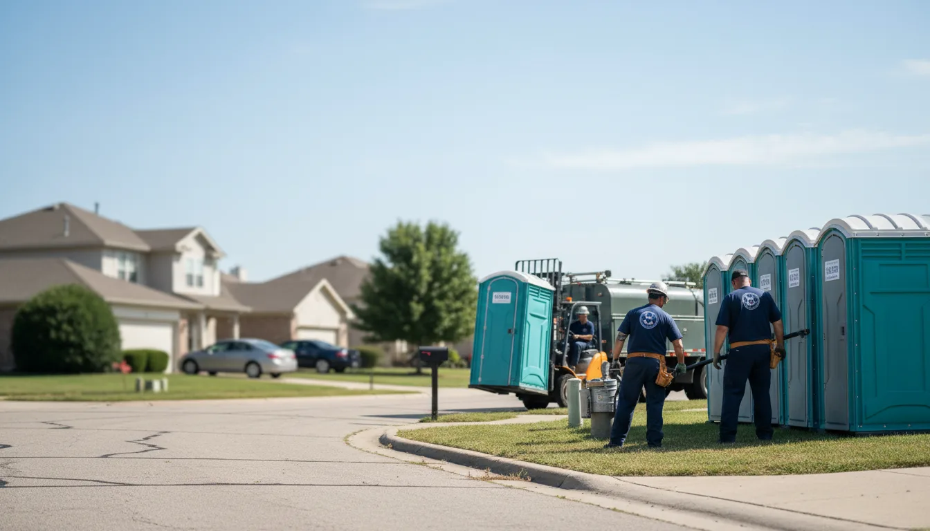 Porta Potty Rental in South Charleston, OH near me